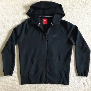 Men’s NIKE Tech Fleece AW77 Hooded Jacket. Medium.